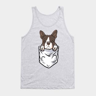 dog pocket Tank Top